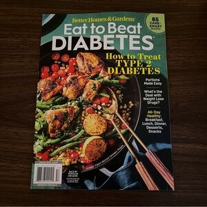 Better Homes & Gardens Eat to Beat Diabetes January 2025 Magazine Weight Loss